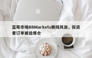 蓝莓市场BBMarkets断线风波，投资者订单被迫爆仓