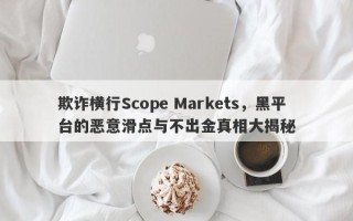 欺诈横行Scope Markets，黑平台的恶意滑点与不出金真相大揭秘