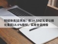 财经快讯|云天化：拟10.55亿元受让磷化集团18.6%股权，实现全资持股