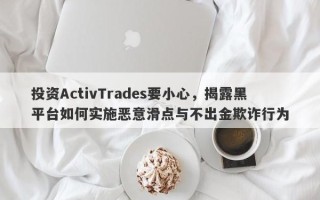 投资ActivTrades要小心，揭露黑平台如何实施恶意滑点与不出金欺诈行为