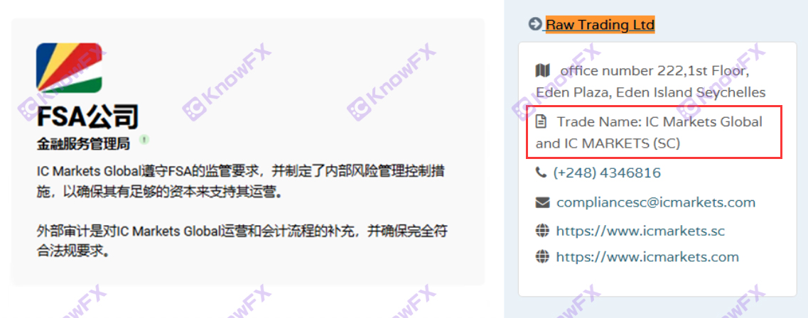 ICMARKETS regulatory information is chaotic, and there are various platforms on the official website!Beware of promoting traps in gold!-第4张图片-要懂汇