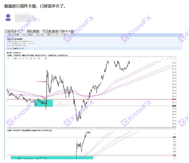 KCMTRADE ถูกบ่นโดยนักลงทุนและการทำธุรกรรมไม่แน่นอน!จุดซื้อขายที่เกิดจากความล่าช้าของข้อมูลบ่อยครั้ง!-第2张图片-要懂汇