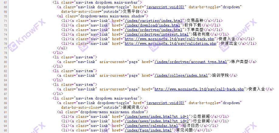 Ang MorningFX ay walang pangangasiwa ng mga domestic black platform.-第7张图片-要懂汇