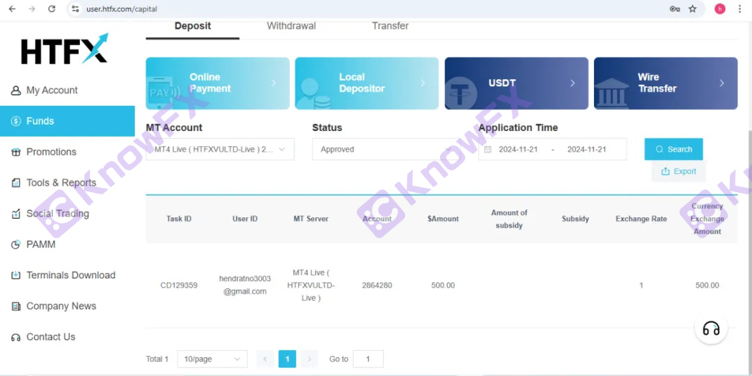 HTFX晚宴背後的黑幕，匯友爆料提款被拒，揭秘其涉嫌欺詐的真面目！-第3张图片-要懂汇