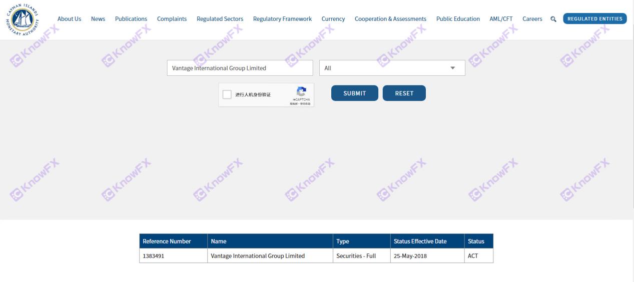 Auf der Oberfläche der Vantage -Plattform, der Offshore -Überwachung von Cayman, wurde jedoch bekannt gegeben, dass Anleger offenbart wurden, um nicht anregulierende Hongkong -Unternehmen zu verwenden, die chinesische Kunden ernten?-第13张图片-要懂汇