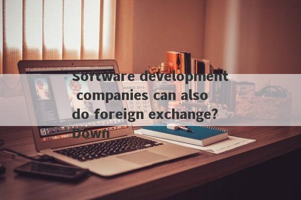 Software development companies can also do foreign exchange?Down-第1张图片-要懂汇