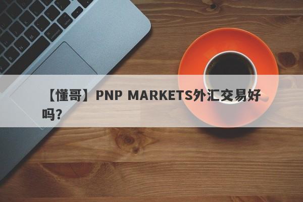 【懂哥】PNP MARKETS外汇交易好吗？
-第1张图片-要懂汇