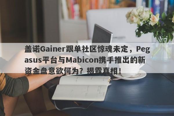 盖诺Gainer跟单社区惊魂未定，Pegasus平台与Mabicon携手推出的新资金盘意欲何为？揭露真相！-第1张图片-要懂汇