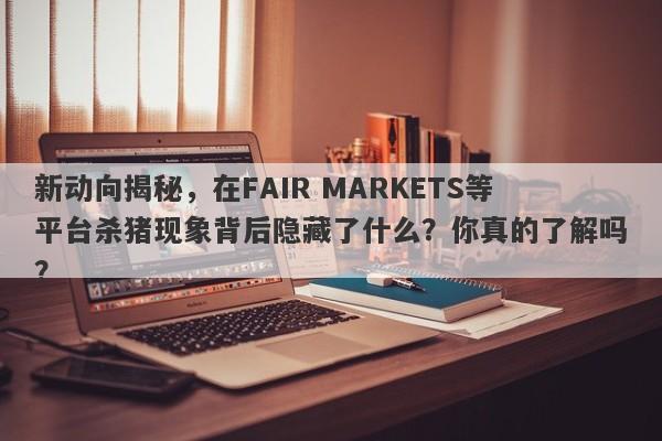 新动向揭秘，在FAIR MARKETS等平台杀猪现象背后隐藏了什么？你真的了解吗？-第1张图片-要懂汇