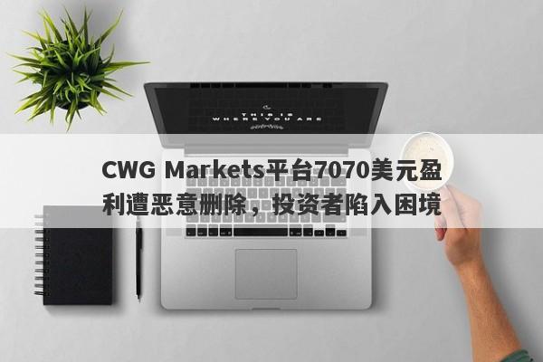 CWG Markets平台7070美元盈利遭恶意删除，投资者陷入困境-第1张图片-要懂汇