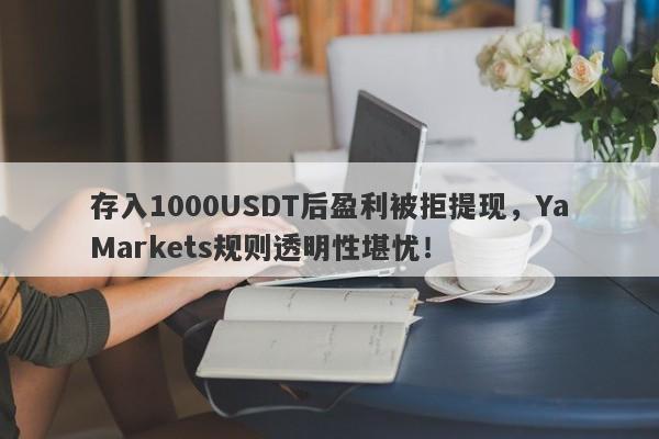 存入1000USDT后盈利被拒提现，YaMarkets规则透明性堪忧！-第1张图片-要懂汇