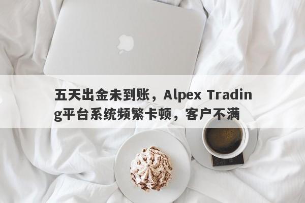 五天出金未到账，Alpex Trading平台系统频繁卡顿，客户不满-第1张图片-要懂汇