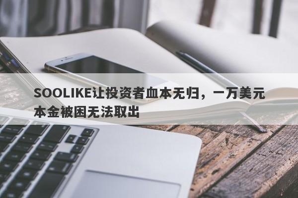 SOOLIKE让投资者血本无归，一万美元本金被困无法取出-第1张图片-要懂汇